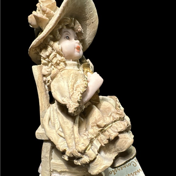 Cornerstone Creations Holiday Collection Girl Sitting On Chair Playing Ukulele - Picture 4 of 8